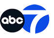 Los Angeles ABC 7 eyewitness news logo